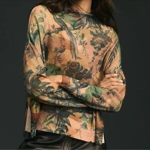 Pilcro Mock-Neck Cashmere Sweater 💕💕💕